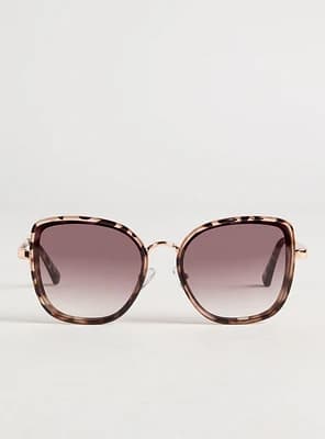 Rounded Cateye Sunglasses