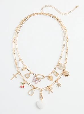 Charm Layered Necklace