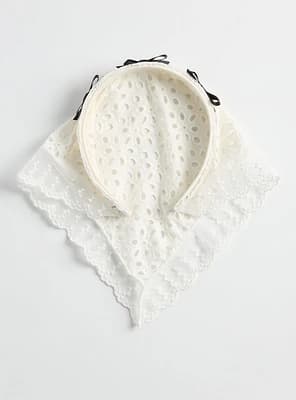 Eyelet Scarf Headband