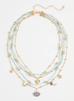 Charm Layered Necklace