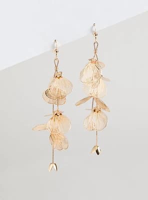 Floral Drop Earrings