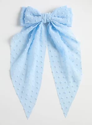 Dot Bow Barrette