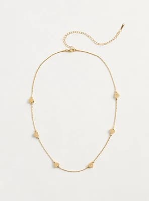 Heart Station Necklace
