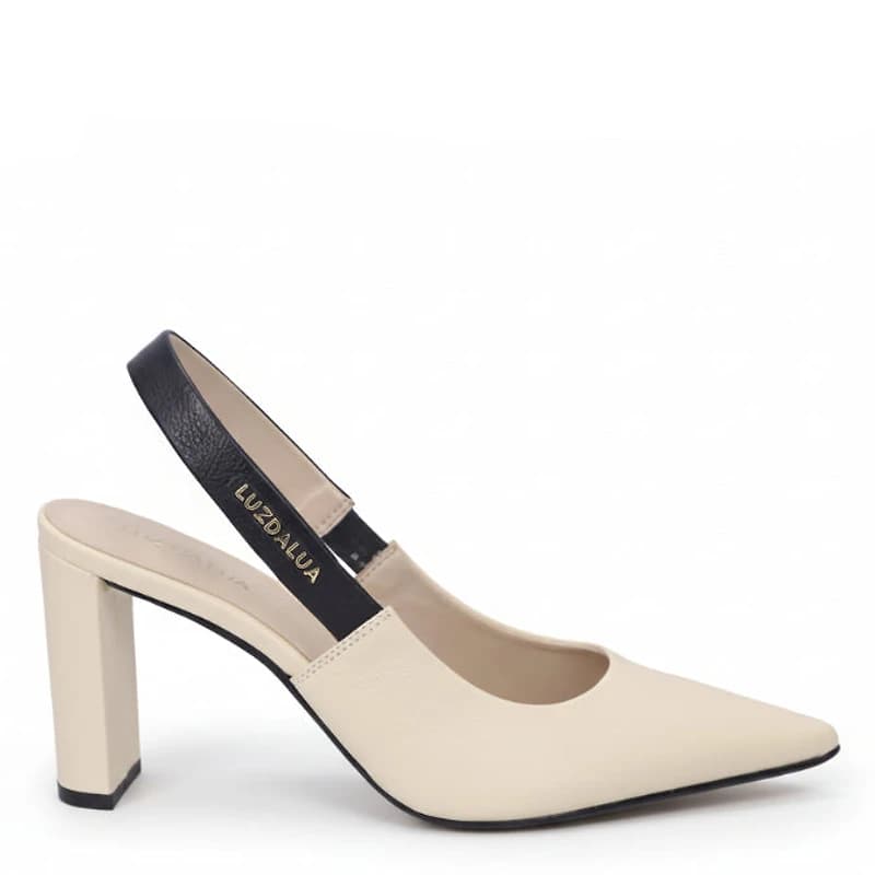 JANEL CREAM LEATHER