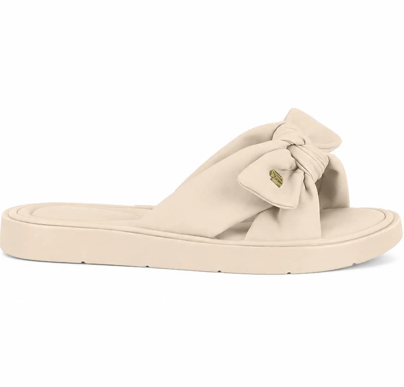 ARNARIA Cream Faux Leather