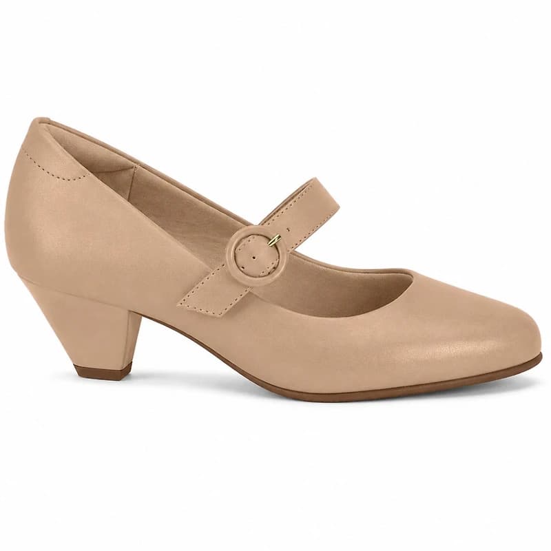 PRIELIS Beige Faux Leather