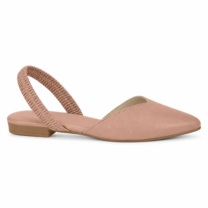 ENID Nude Faux Leather