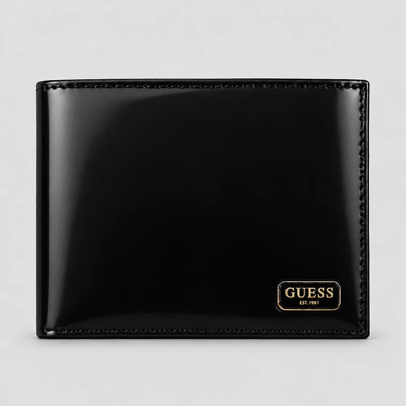 Wallet Guess Bifold en Cuero protección RFID