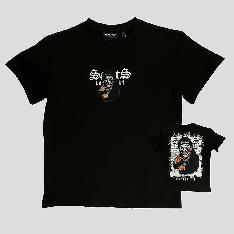 Left Point Boys “Saints” Rhinestones