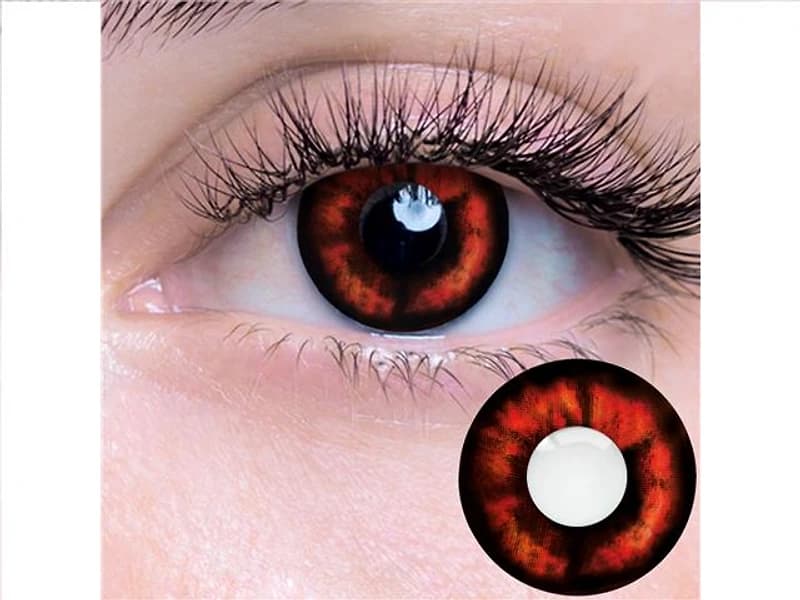 09.002 Red Demon Contact Lenses
