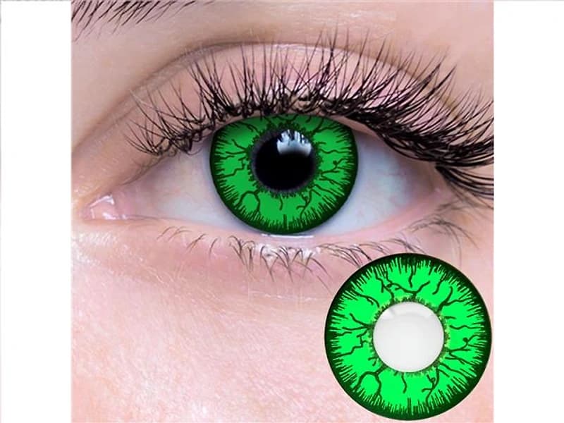 09.147 Hulk Contact Lenses
