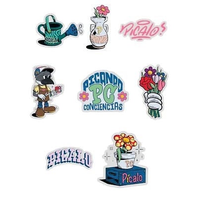Pitirre Florista (Sticker Pack)