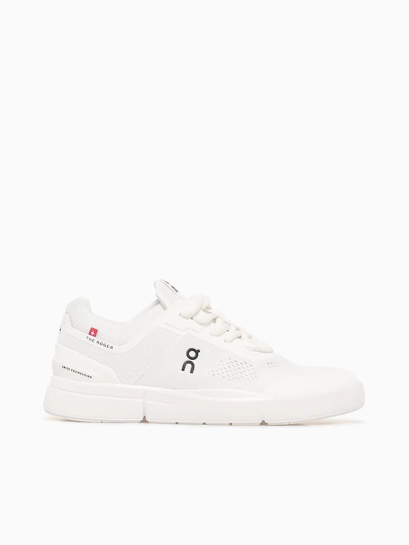 The Roger Spin White Black mesh