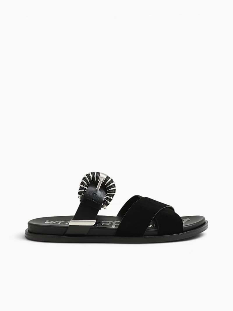 Lucy Black Suede