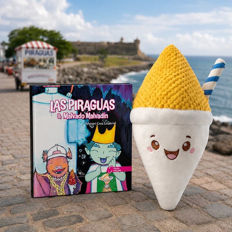 Set Libro Las Piragüas + Peluche Piri la Piragüa