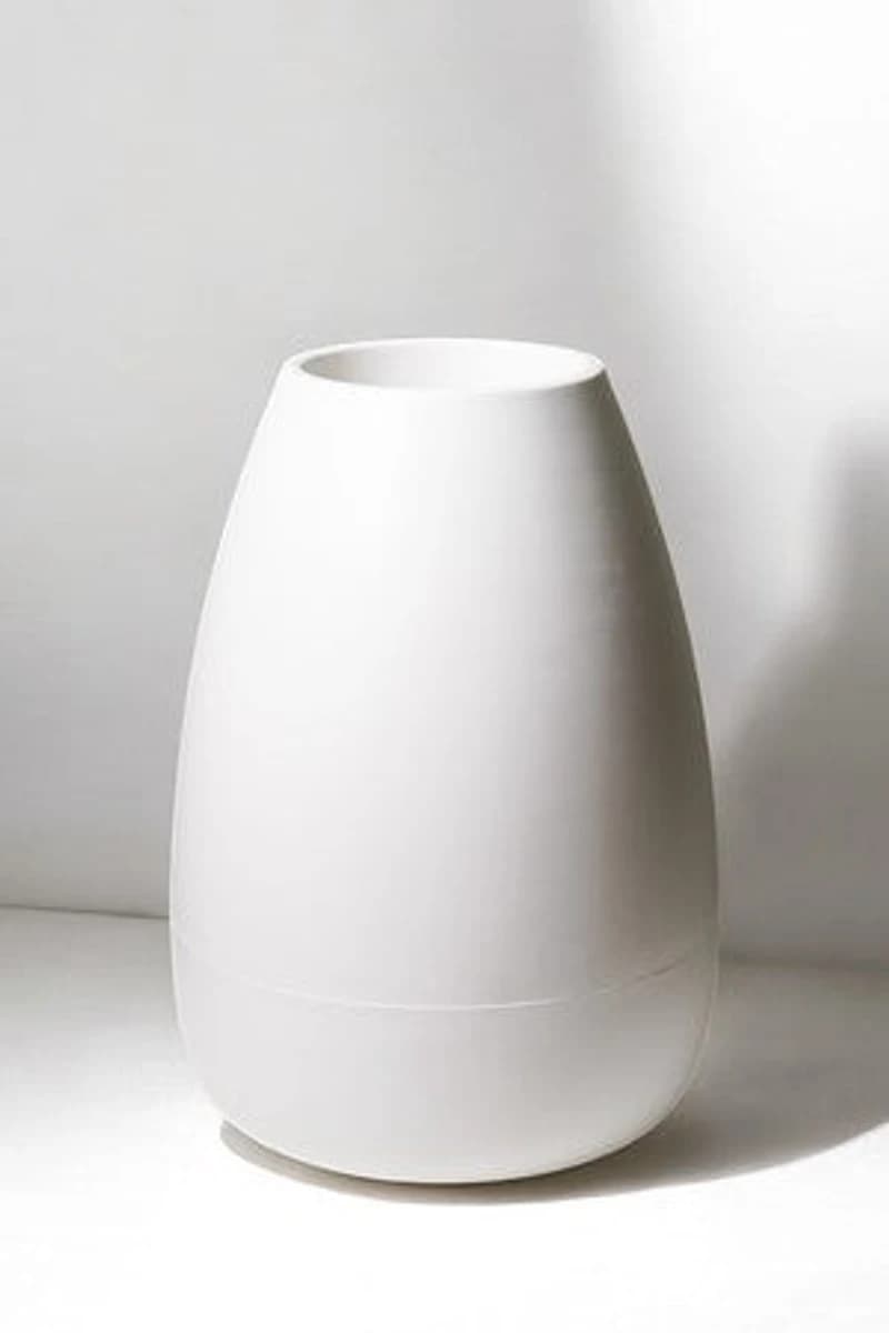 26" VASE OCA - WHITE