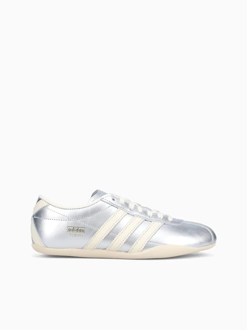 Tokyo W Silver Creamwhite leather