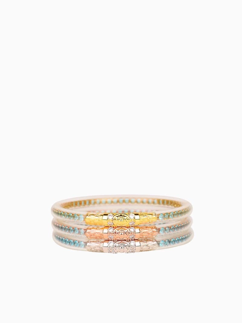 Three Queens All Weather Bangles (AWB) - Aqua