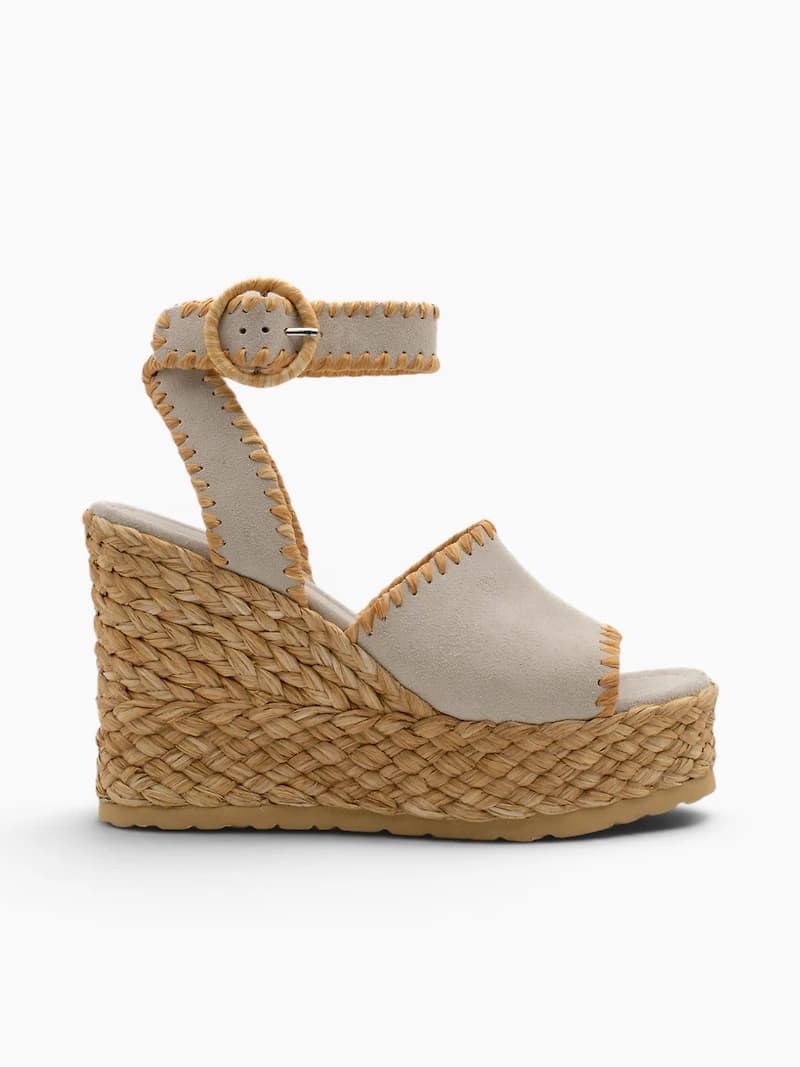 Cindy Off White Suede