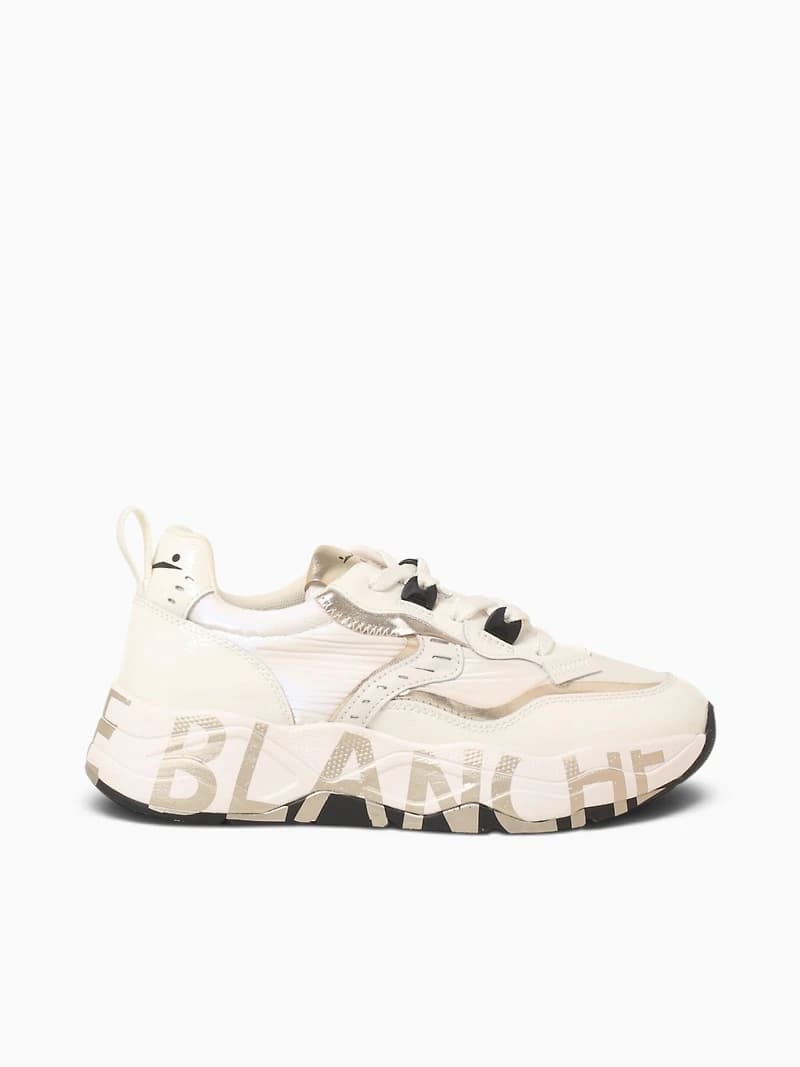 Club 105 White Suede Nylon
