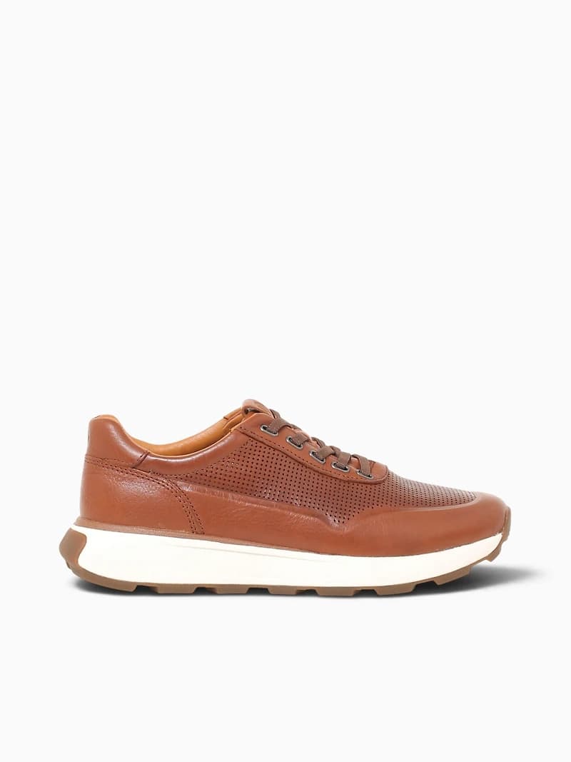 Douglas Uthroat Jogger Tan Full Grain