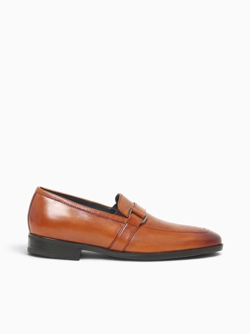 Gibbons Bit Loafer Tan Full Grain