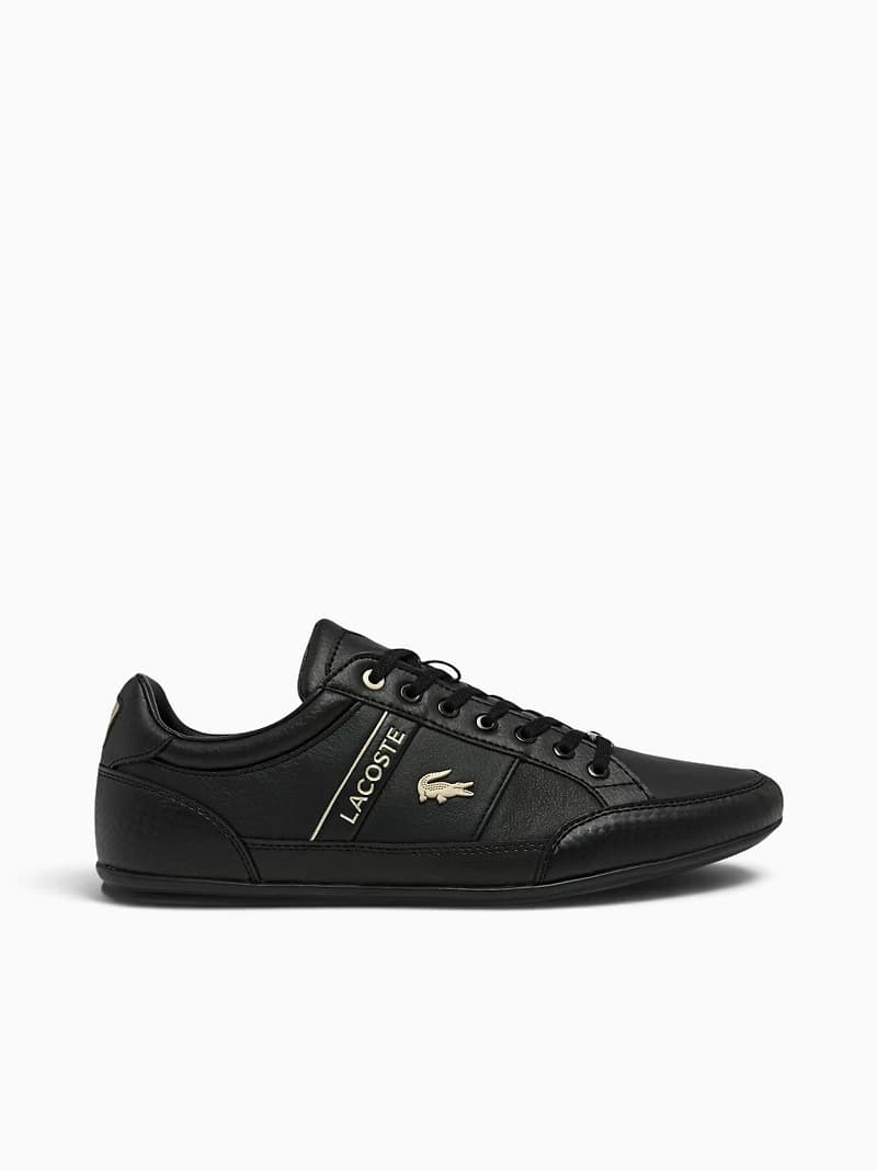 Chaymon Blk Gold leather