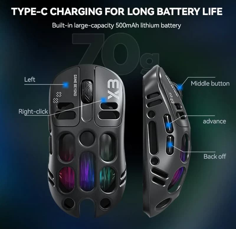 T-WOLF GAMING MOUSE X3