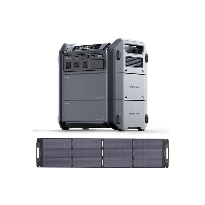 Segway PowerCube 2200W & 100W Solar panel COMBO