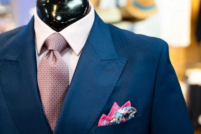 Traje Cruzado Azul